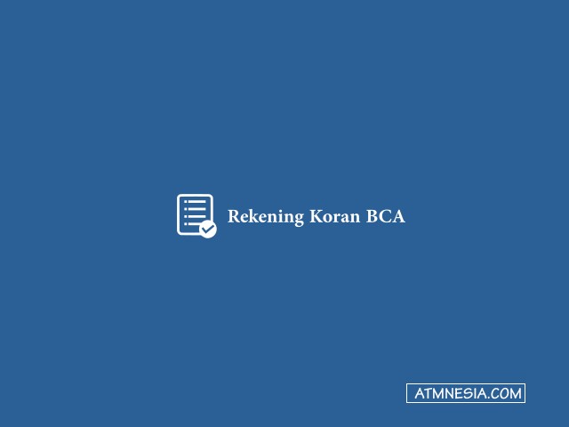 Rekening Koran BCA