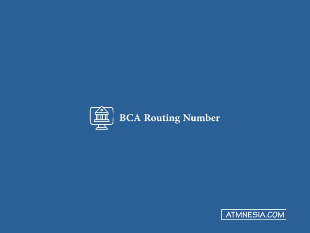 BCA Routing Number