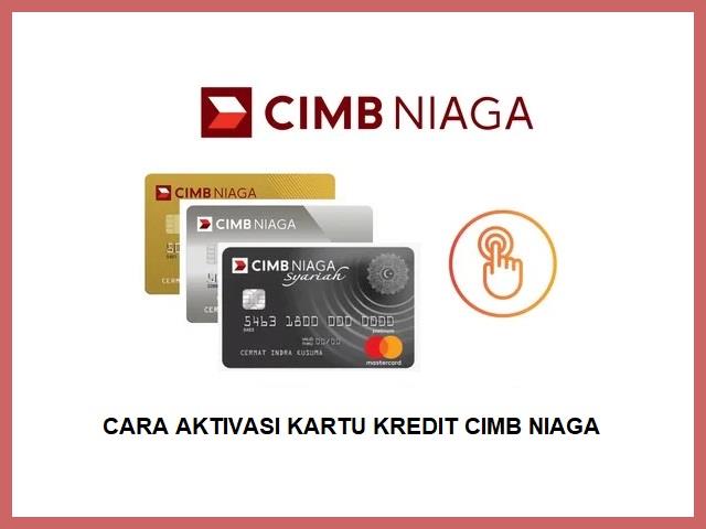 aktivasi kartu kredit cimb niaga